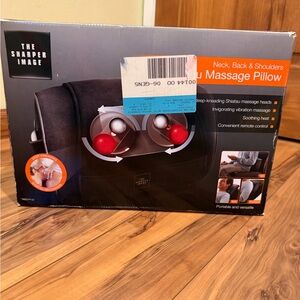 Sharper Image Shiatsu Massage Pillow with Heat